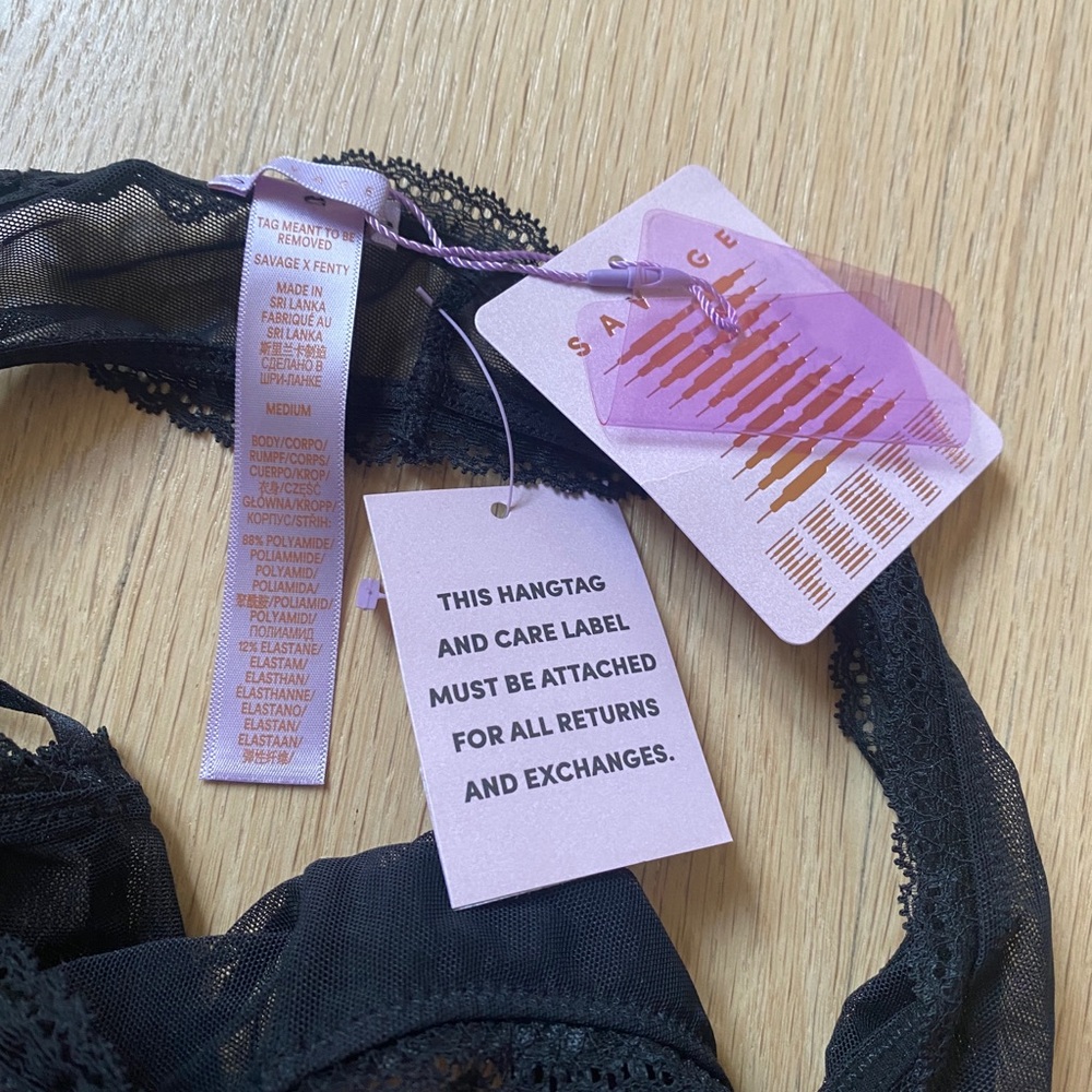 Fenty new with tags snowflake underwear